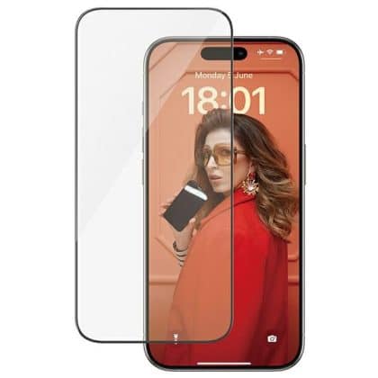 Panzerglass Ultra-Wide Fit Γυαλί Προστασίας Οθόνης Για iPhone 15 Pro 6.1" Με Easy Aligner