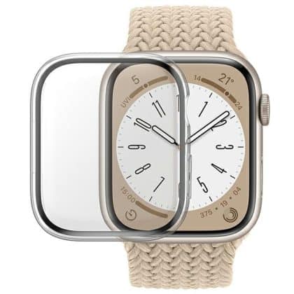 Panzerglass Ολική Προστασία Για Apple Watch 7/8/9 45mm D3o Διαφανές 3687