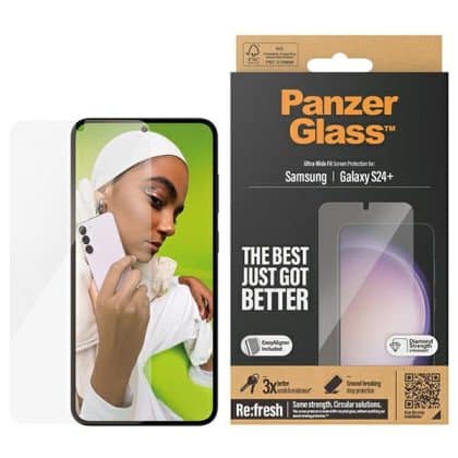 Panzerglass Ultra-Wide Fit Προστασία Οθόνης Για Samsung Galaxy S24+ S926 Με Εφαρμοστή