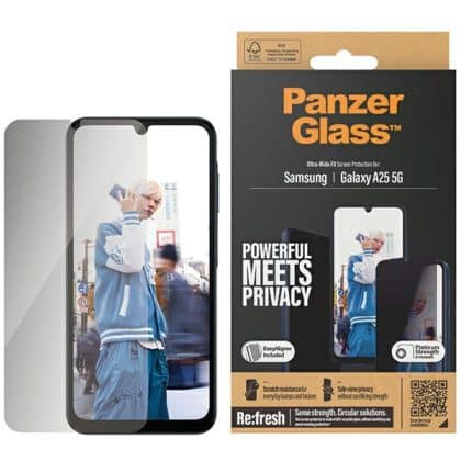 Panzerglass Ultra-Wide Fit Screen Protector Για Samsung Galaxy A25 5g Με Easy Aligner P7335