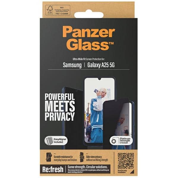 Panzerglass Ultra-Wide Fit Screen Protector Για Samsung Galaxy A25 5g Με Easy Aligner P7335 - Image 4
