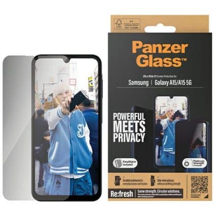 Panzerglass Ultra-Wide Fit Ιδιωτικότητα Για Samsung A15 / A155g Με Easy Aligner P7349
