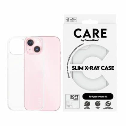 PanzerGlass Slim X-Ray Θήκη - θήκη για Apple iPhone 15 - Διάφανο