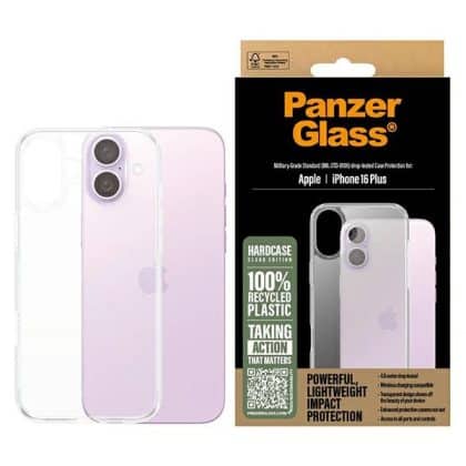 PanzerGlass HardCase - θήκη για Apple iPhone 16 Plus - Διάφανο