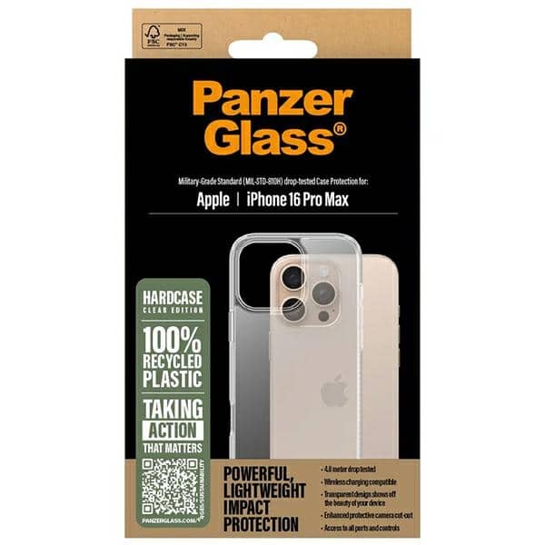 PanzerGlass HardCase - θήκη για Apple iPhone 16 Pro Max - Διάφανο - Image 4