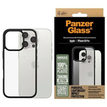 PanzerGlass HardCase - θήκη για Apple iPhone 16 Pro - Μαύρο