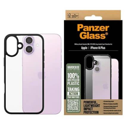 PanzerGlass HardCase - θήκη για Apple iPhone 16 Plus - Μαύρο