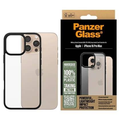 PanzerGlass HardCase - θήκη για Apple iPhone 16 Pro Max - Μαύρο
