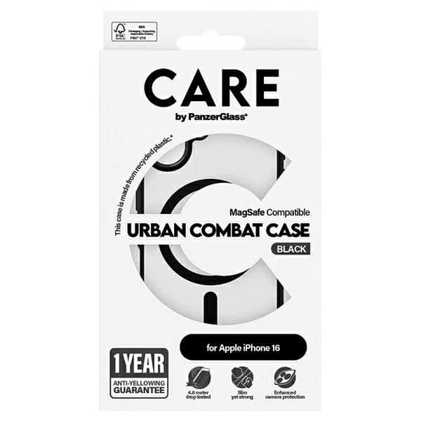 PanzerGlass CARE by PanzerGlass - θήκη για Apple iPhone 16 - Μαύρο - Image 4