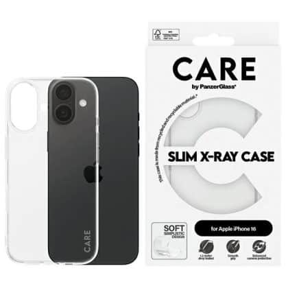 PanzerGlass CARE by PanzerGlass - θήκη για Apple iPhone 16 - Διάφανο