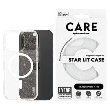 PanzerGlass Flagship Star LitCase - θήκη για Apple iPhone 16 Pro - Λευκό