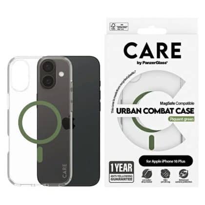 PanzerGlass Flagship - θήκη για Apple iPhone 16 Plus - Πράσινο
