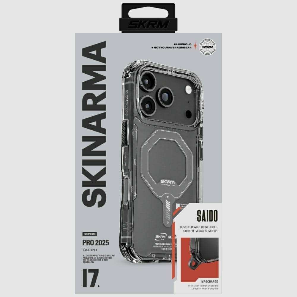 Skinarma Saido - θήκη για Apple iPhone 17 Pro - Γκρι - Image 2