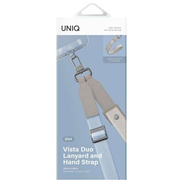 Uniq VistaΛουράκι Για Κινητό 2 Σε 1 Sky Beige - Image 4