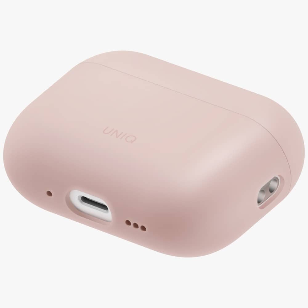 Θήκη Uniq Lino Για Airpods Pro 3ης Γενιάς - Ροζ Σιλικόνη - Image 2