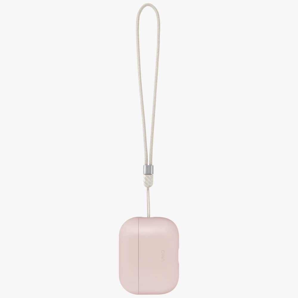 Θήκη Uniq Lino Για Airpods Pro 3ης Γενιάς - Ροζ Σιλικόνη - Image 5