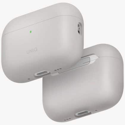 Θήκη Uniq Lino Για Airpods Pro 3ης Γενιάς - Σιλικόνη Μπεζ