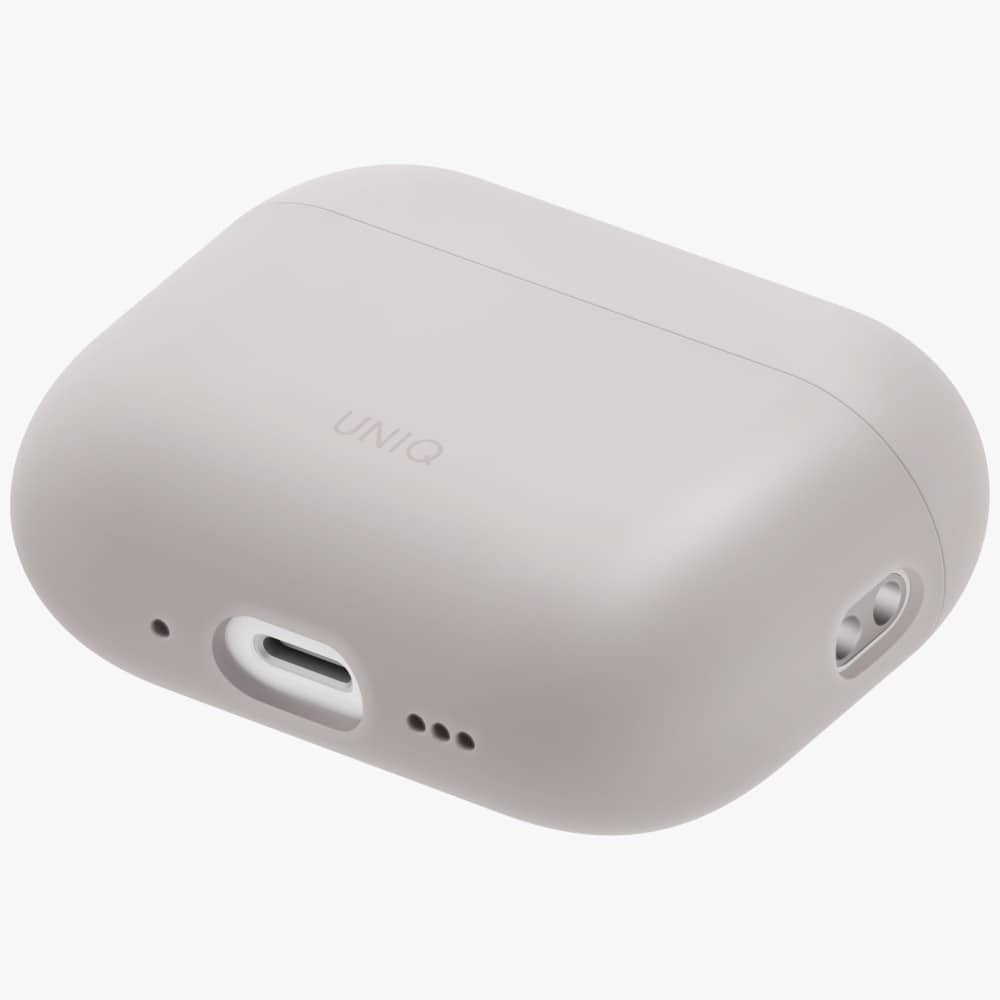 Θήκη Uniq Lino Για Airpods Pro 3ης Γενιάς - Σιλικόνη Μπεζ - Image 2