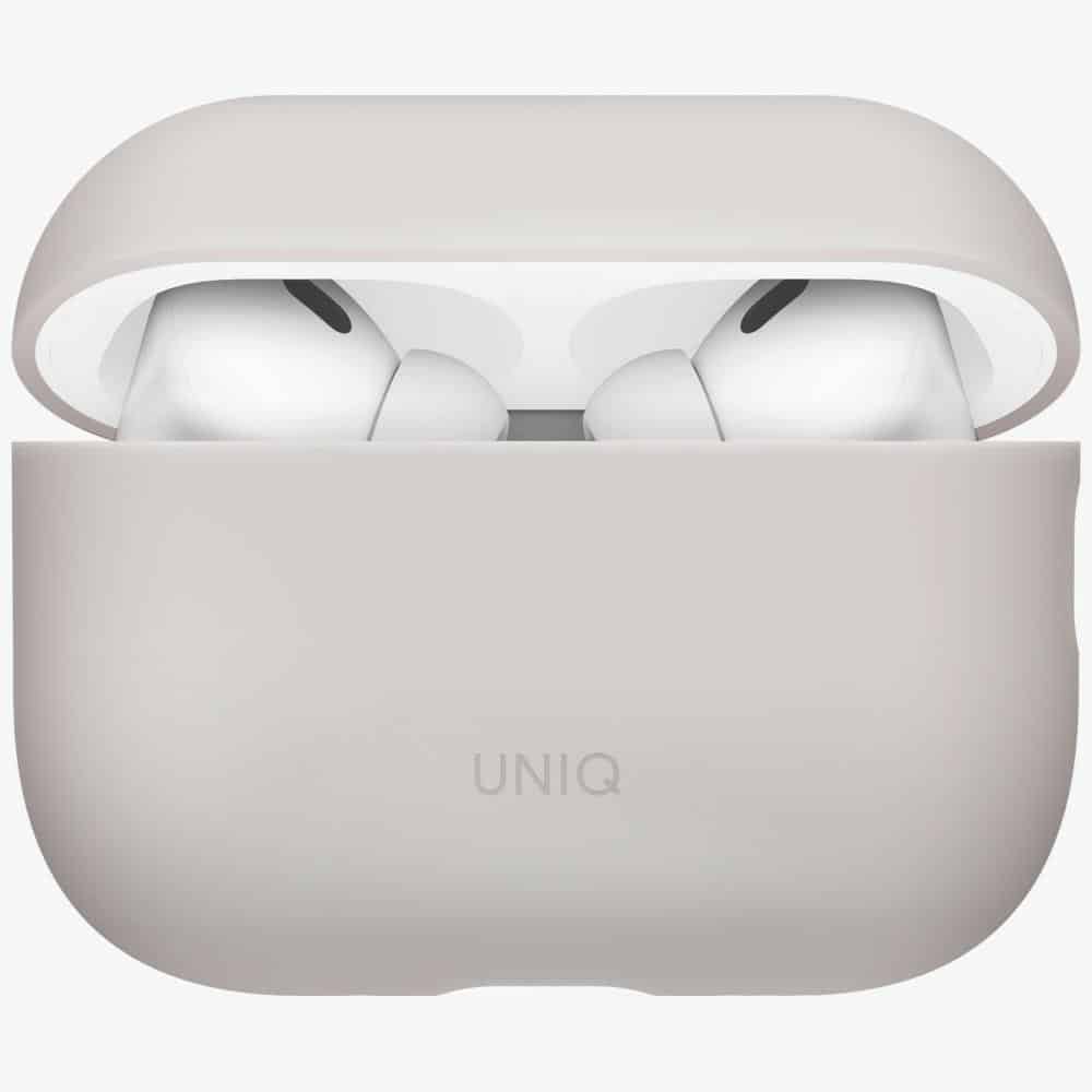 Θήκη Uniq Lino Για Airpods Pro 3ης Γενιάς - Σιλικόνη Μπεζ - Image 3