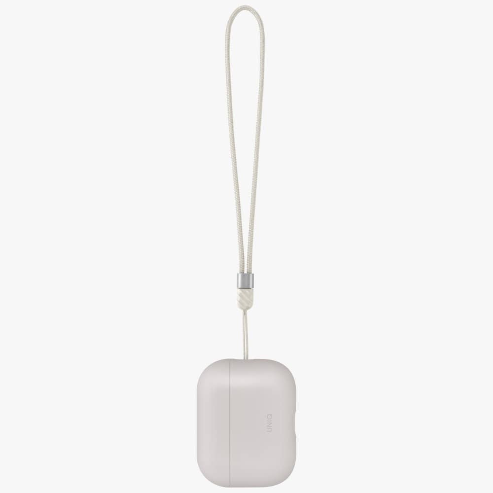Θήκη Uniq Lino Για Airpods Pro 3ης Γενιάς - Σιλικόνη Μπεζ - Image 5