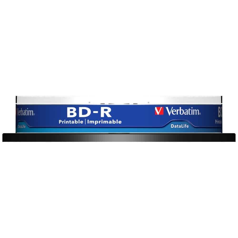 Δισκοι Bd-R Verbatim Sl Printable Datalife 6x 25gb 10 Τμχ 43804 - Image 2
