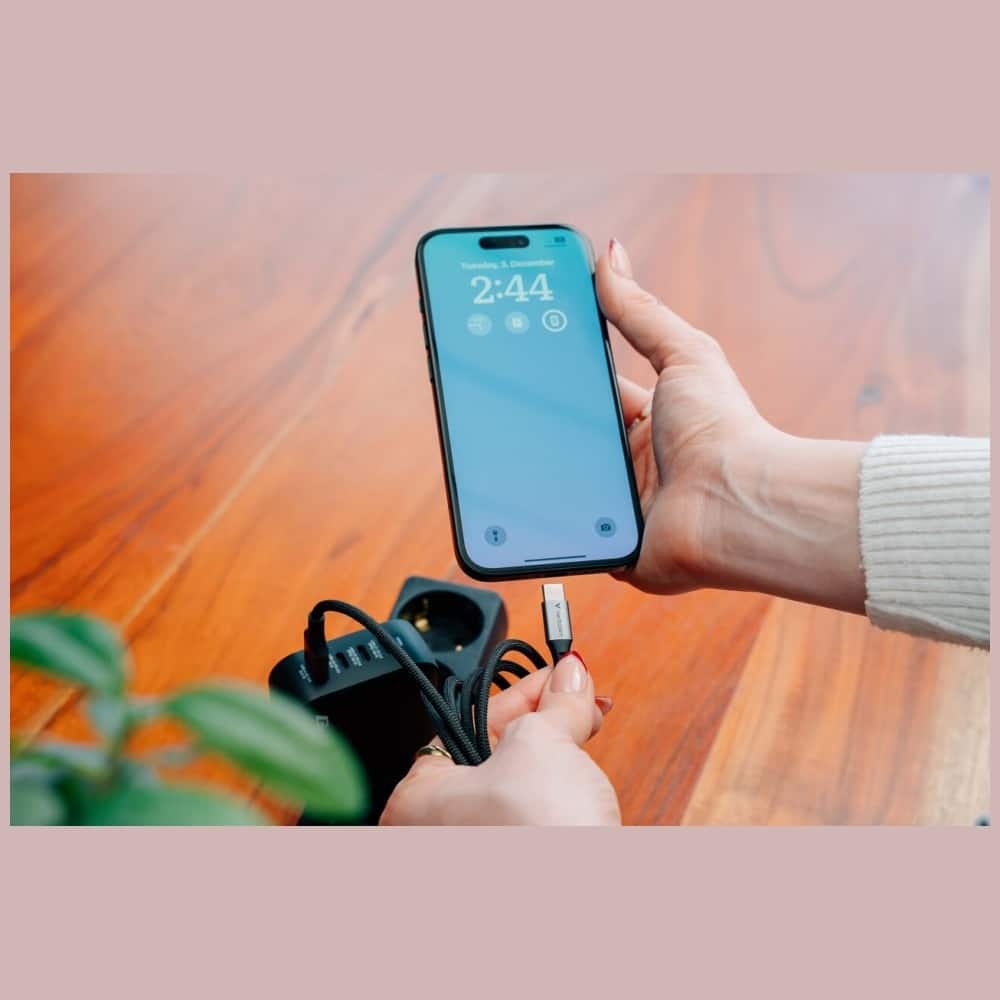 Verbatim Καλώδιο Συγχρονισμού Και Φόρτισης USB-C Σε USB-C Qc Pd 60w 120cm Μαύρο 31845 - Image 4