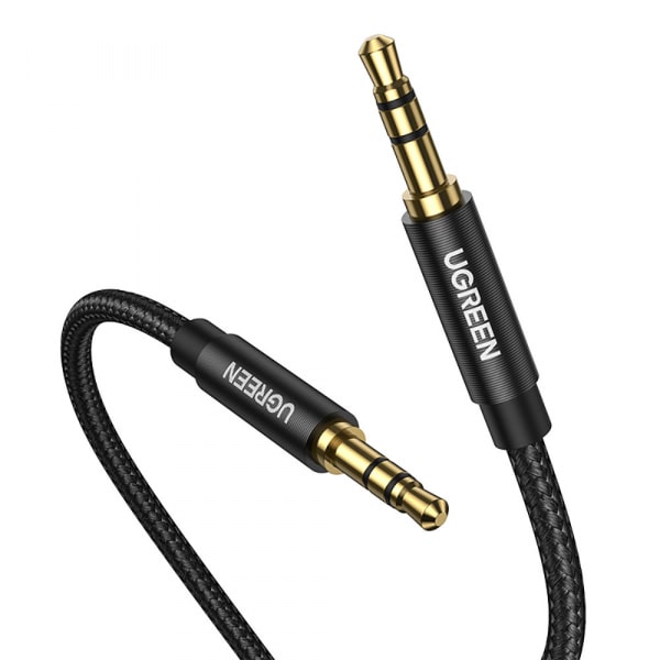 3.5mm To 3.5mm Audio Καλώδιο Ugreen Av112, 1m, Black - Image 2