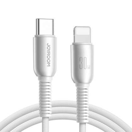 Usb-C To Lightning Καλώδιο Joyroom S-A51, 30w, 2.4a, 1.2m, Grey