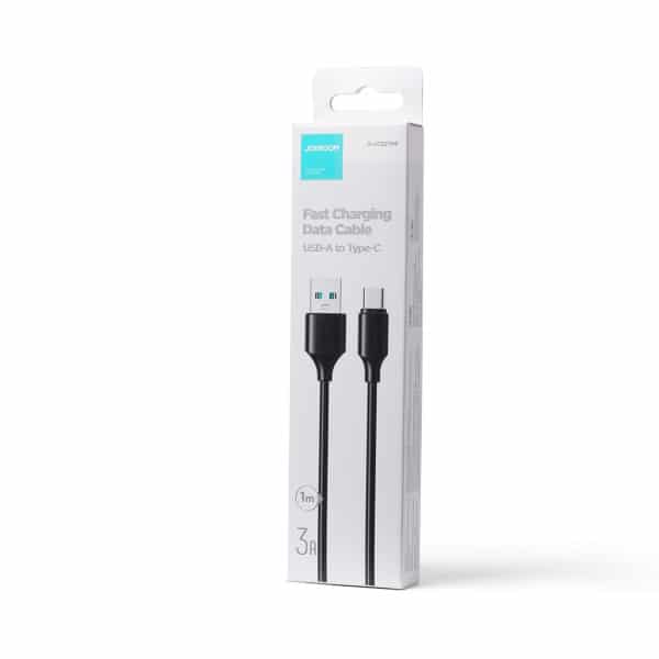 USB-A To USB-C Καλώδιο Joyroom S-Uc027a9, 20w, 3a, 1m, Black - Image 2