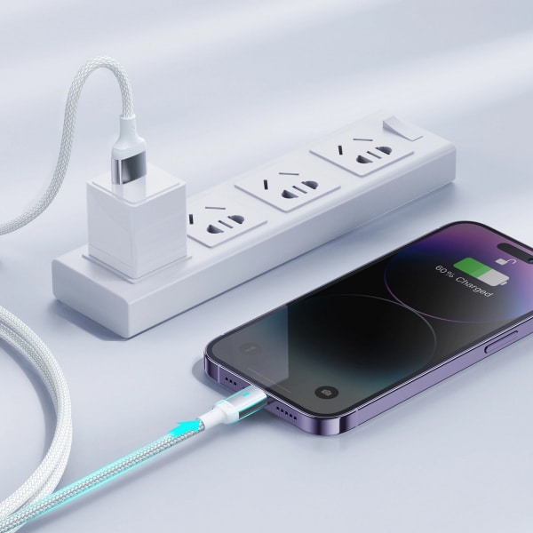 USB-C To Lightning Καλώδιο Joyroom Extraordinary Series A10, 20w, 2.4a, 1.2m, White - Image 2