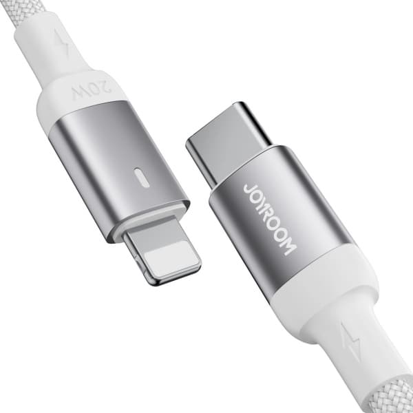 USB-C To Lightning Καλώδιο Joyroom Extraordinary Series A10, 20w, 2.4a, 1.2m, White - Image 4