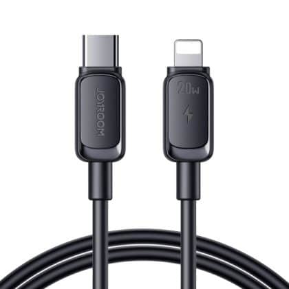 USB-C To Lightning Καλώδιο Joyroom A14, 20w, 2.4a, 1.2m, Black
