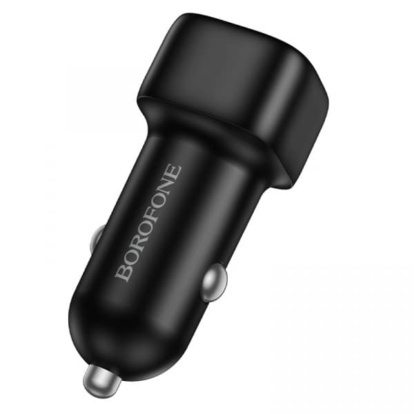 Car Charger Borofone Bz34a Cloud, 20w, 3a, 1 X USB-C, Black - Image 3