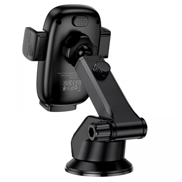 Wireless Car Charger Borofone Bh223 Follower, 15w, 1.67a, Black - Image 4