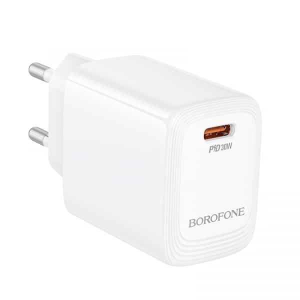 Wall Charger Borofone Bn28 Fuente, 30w, 3a, 1 X USB-C, White - Image 3