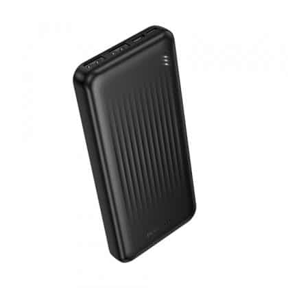 Φορητός Φορτιστής Powerbank 10000mAh - 10W, Λεπτή Σχεδίαση, USB-C - Borofone BJ78 - Μαύρο