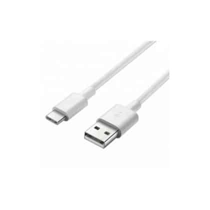 USB-A To USB-C Καλώδιο Samsung Dg970bwe, 25w, 3a, 1.5m, White Gp-Tou021rfaww (Bulk συσκευασία)