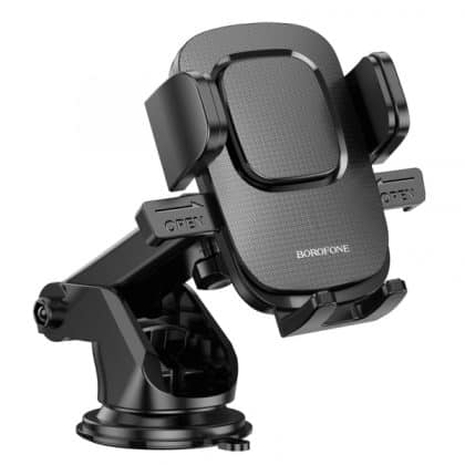 Car Holder Borofone Bh60 Dainty, 4.5inch - 7inch, Black