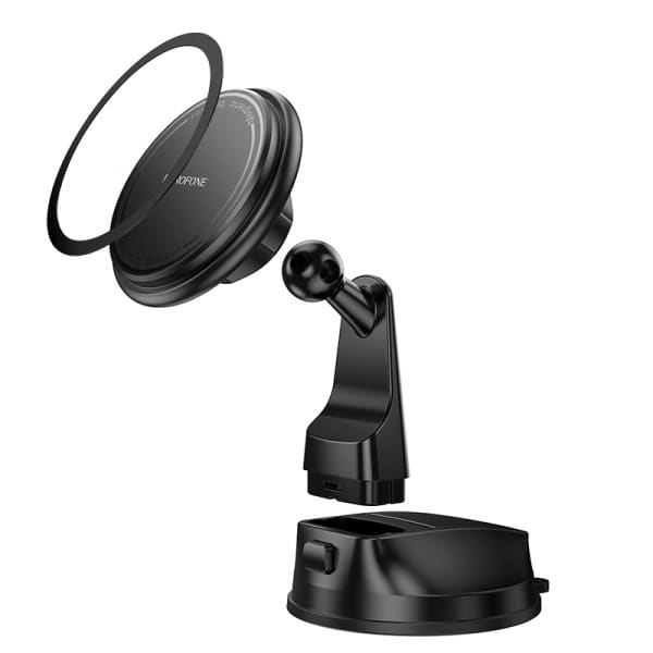 Magnetic Car Holder Borofone Bh136 Parker, 4.5inch - 7inch, Black - Image 3
