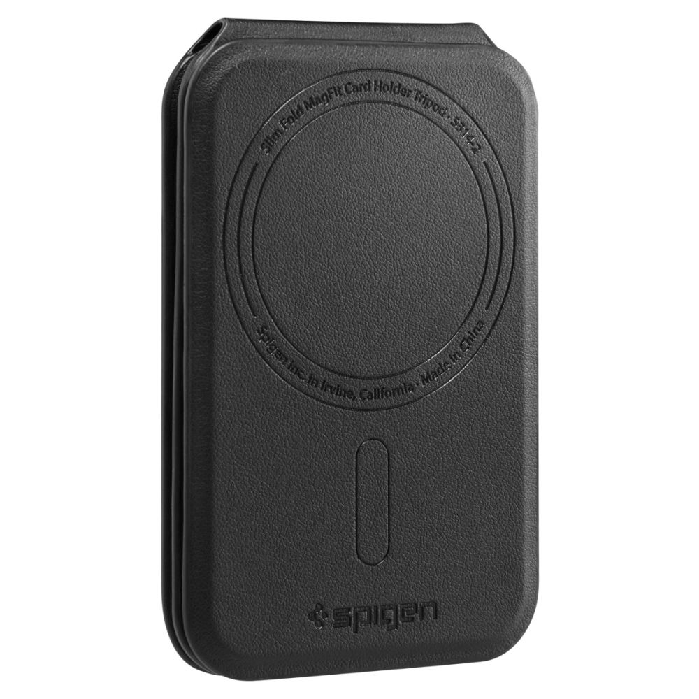Spigen S314-2 Slim Fold Tripod Magsafe Universal Magnetic Card Holder Black - Image 11