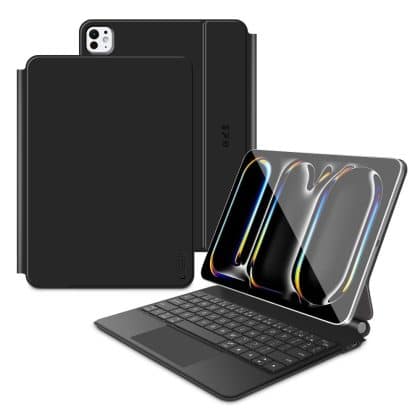 Tech-Protect Smartcase Magnetic + Keyboard iPad Pro 13” 7 / 8 2024-2025 Black