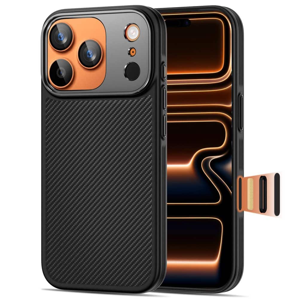 Tech-Protect Kevlar Aramid Magsafe iPhone 17 Pro Max Black - Image 3