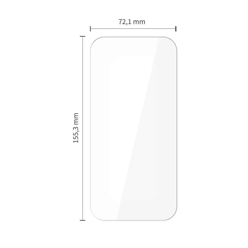 Σκληρυμένο γυαλί Tech-Protect Bundle 10-Pack iPhone 15 Pro Max Clear - Image 2