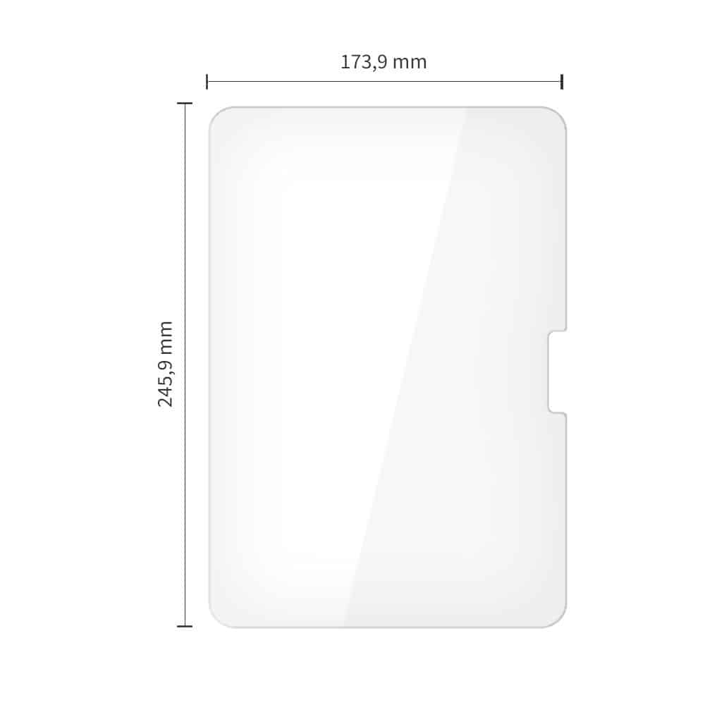 Σκληρυμένο γυαλί Tech-Protect Glass Fit+ 2-Pack iPad Pro 11” 5 / 6 / 2024-2025 Clear - Image 2