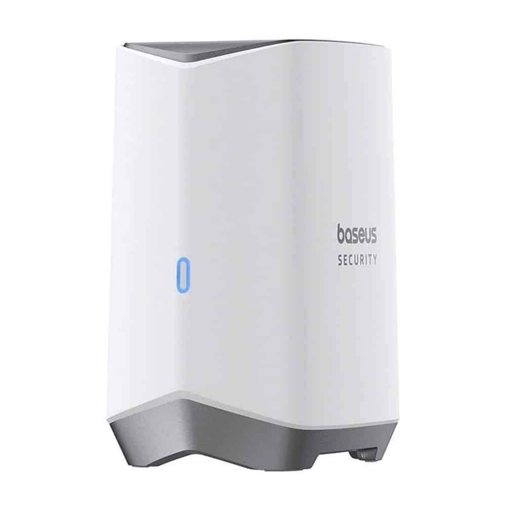 Baseus - Outdoor Camera Security N1 Plus (s0ty002131) - 2k, 16gb, 2 Camera Kit, Two-Way Talk, Night Vision, Ip67 - Moon White - Image 2
