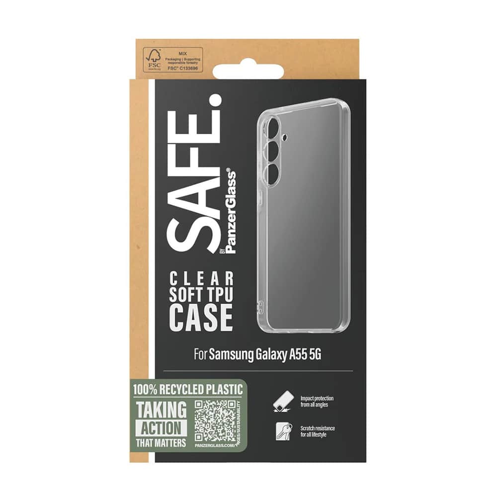 PanzerGlass® SAFE - θήκη για Samsung Galaxy A55 - Διάφανο - Image 4