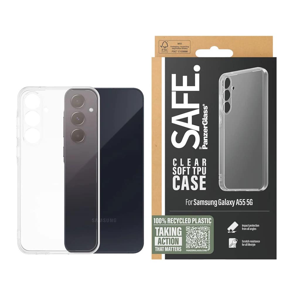 PanzerGlass® SAFE - θήκη για Samsung Galaxy A55 - Διάφανο - Image 3