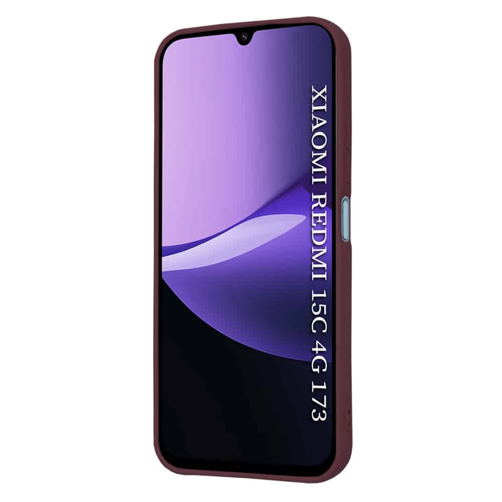 Techsuit - Softflex - Xiaomi Redmi 15c 4g / Redmi 15c 5g - Plum Red - Image 2