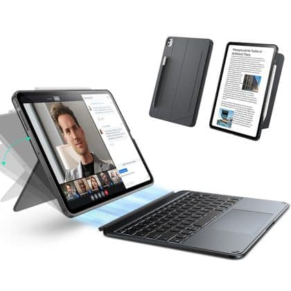 ESR - Shift Keyboard Case - iPad Pro 11 (2024) / iPad Pro 11 (2025) - Dark Gray