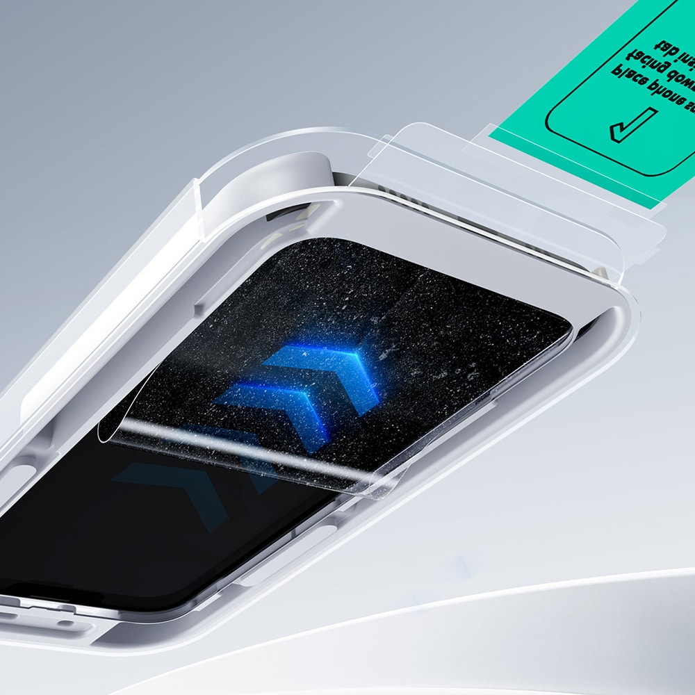 ESR - Tempered Glass Ultrafit - Iphone 17 Pro - Black - Image 6